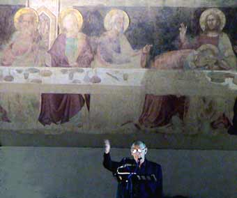 Letture dantesche 2003: Vittorio Sermonti legge l'Inferno nel Cenacolo di Santa Croce