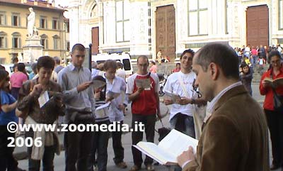 Canto VII  in Santa Croce 12 maggio 2006