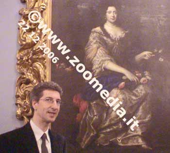 Stefano Casciu  e il dipinto di Anna Maria Luisa di Antonio Franchi