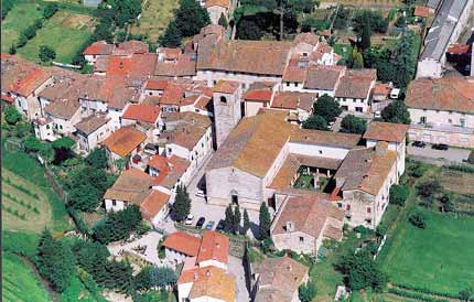 Vista aerea di Sant'Agata