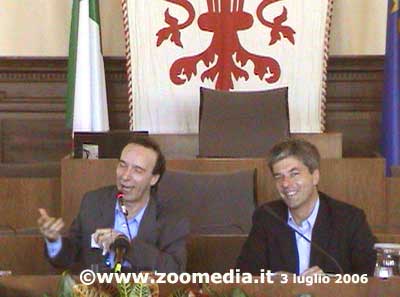 Conferenza stampa del 3 luglio nel salone De' Dugento