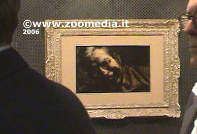 Giacomo Balla Autoritratto sorridente,  dipinto obliquo sulla tela