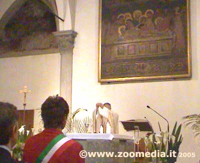 Messa nella Chiesa di San Carlo, consacrazione